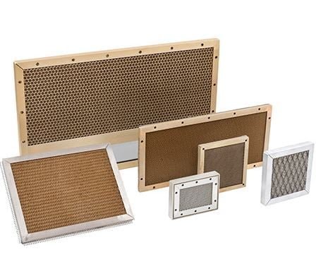 EMI Brass Honeycomb Vent — 3.2 mm Cell, 25 mm Thick