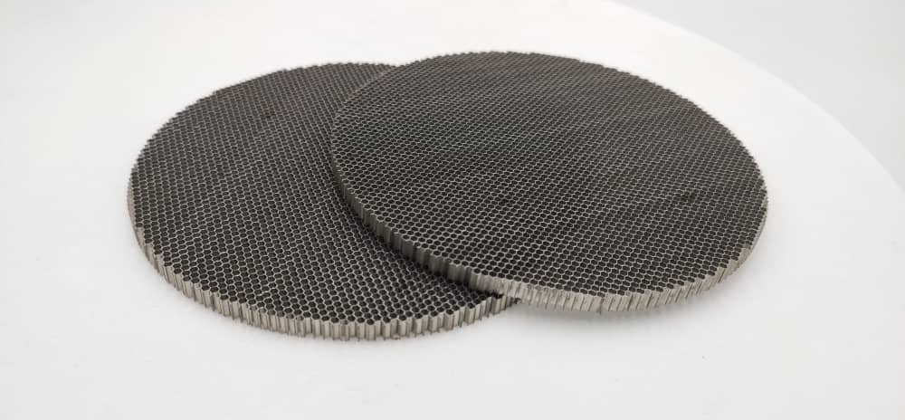 EMI Steel Honeycomb Vent — 6.4 mm Cell, 25 mm Thick