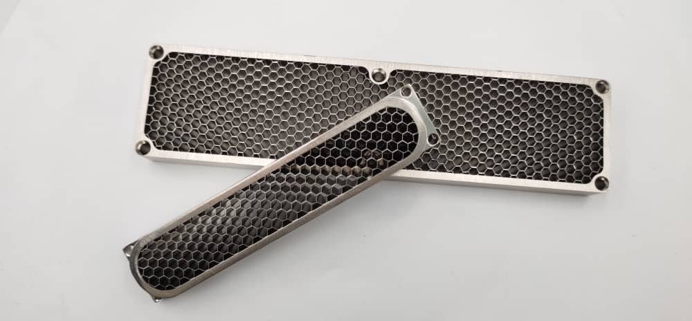 EMI Aluminum Honeycomb Vent — 4.8 mm Cell, 12.5 mm Thin